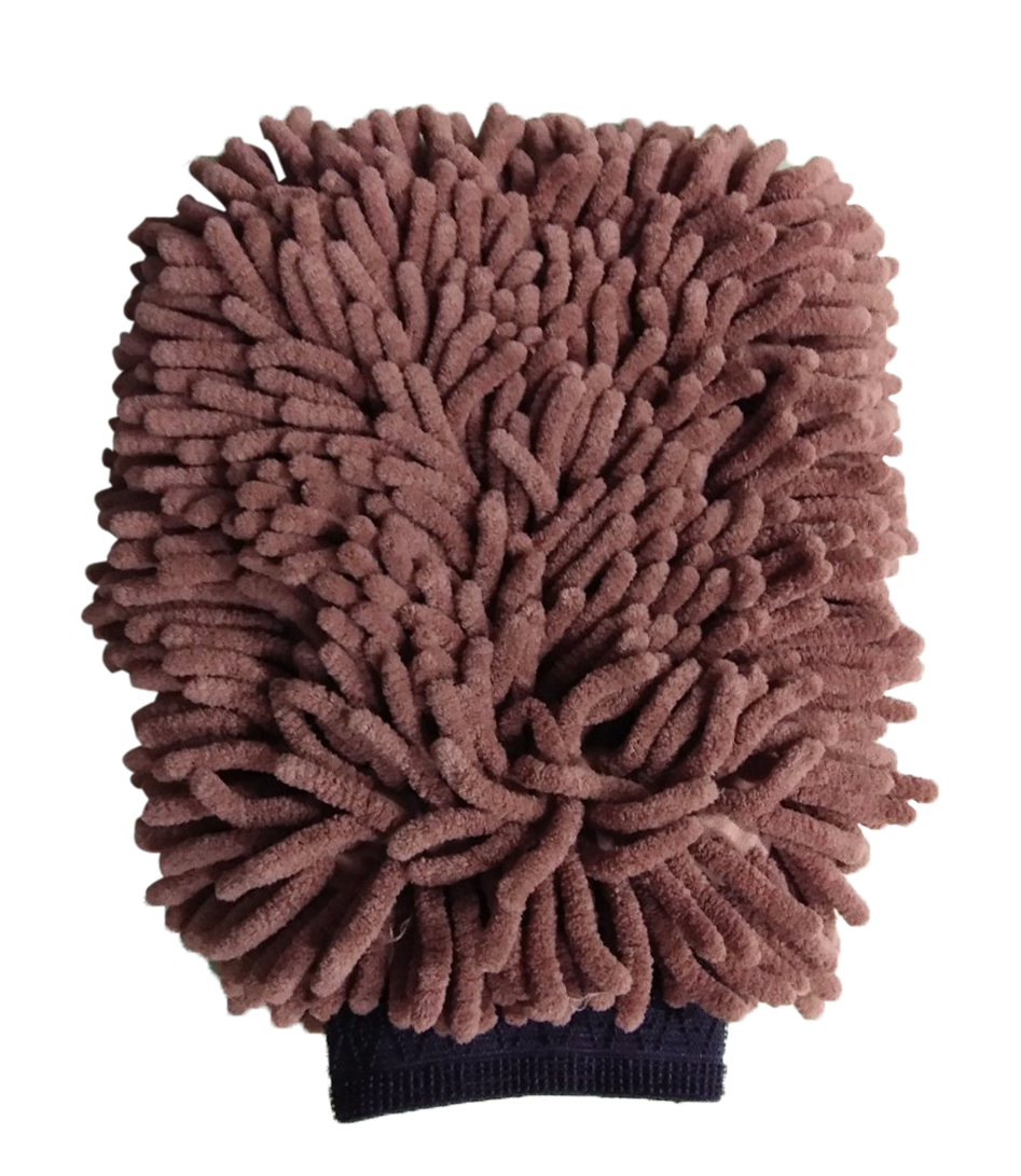 ถุงมือล้างรถตัวหนอน